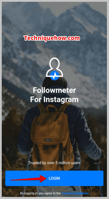 Click on Login