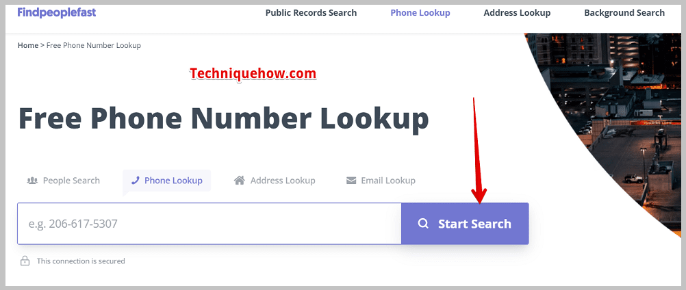 Click on Start Search