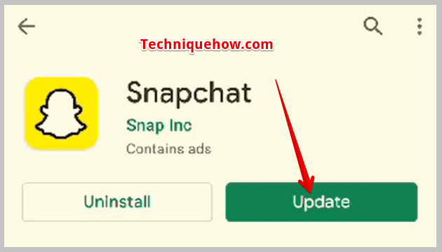 Click on Update