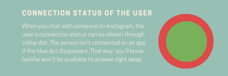 Connection Status of the User instagram