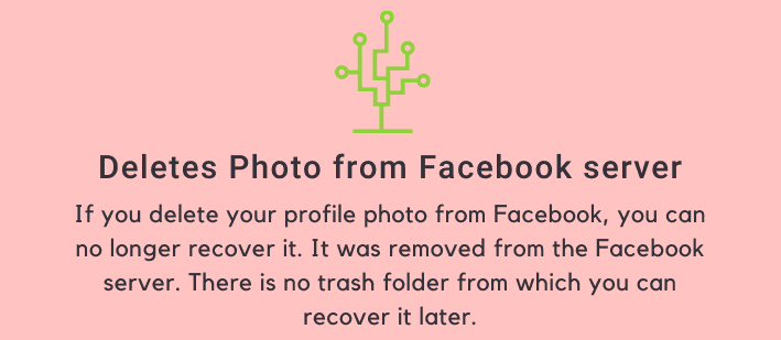 Deletes The Photo from Facebook server