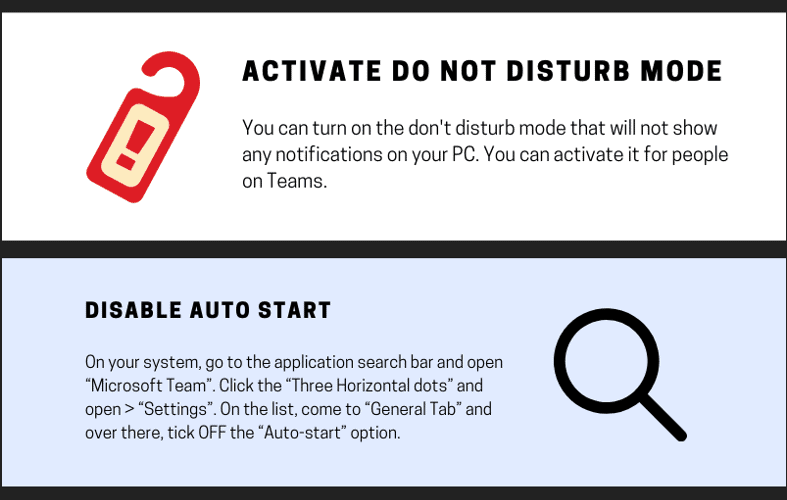 Info_DISABLE MICROSOFT TEAMS POP UP NOTIFICATIONS