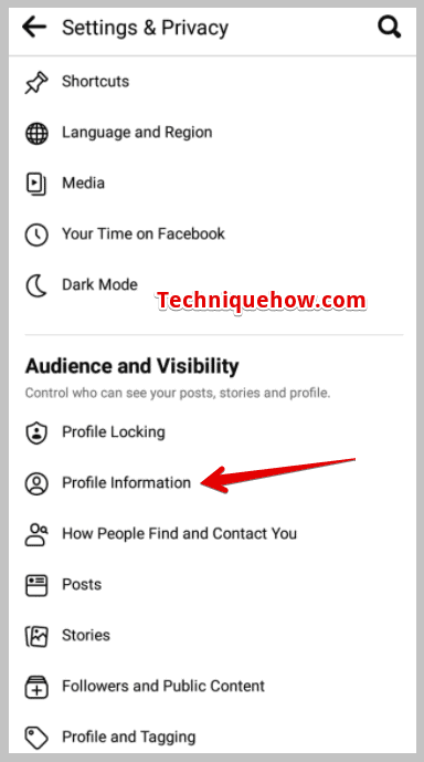 Profile Information