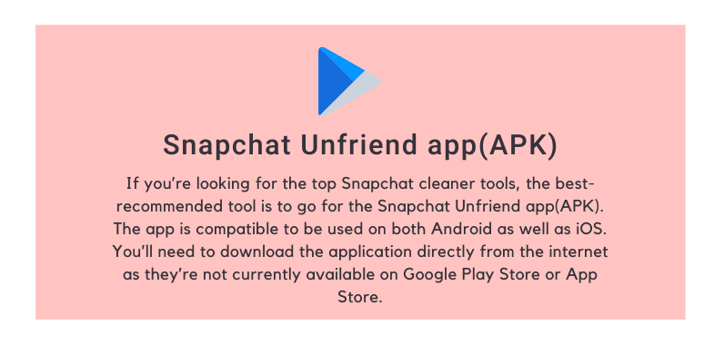 Snapchat Unfriend app(APK)