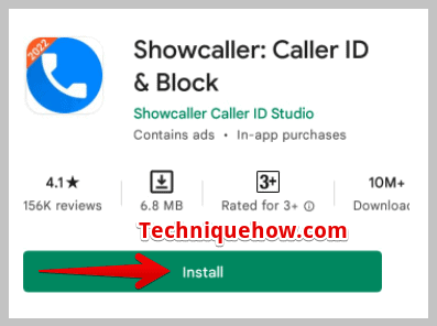 Tap on Install button
