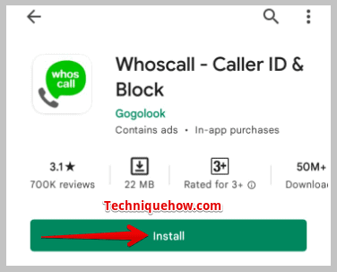 Tap on Install button