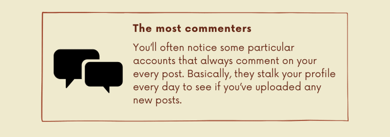 The frequent commenters