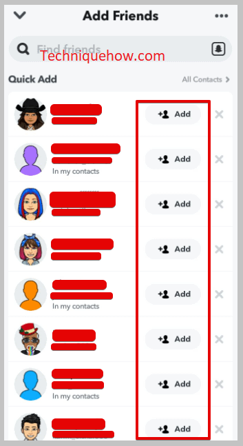 User added on Account