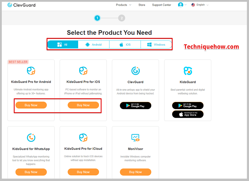 application on the target's device