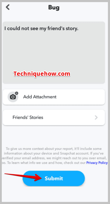blue Submit button