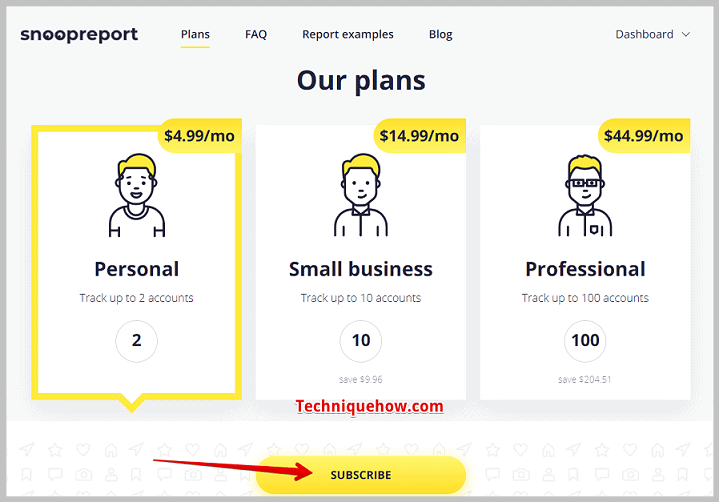 choose the subscription