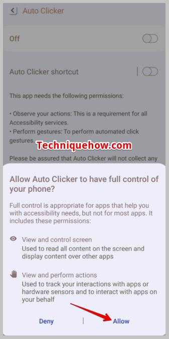 click on “Auto Clicker