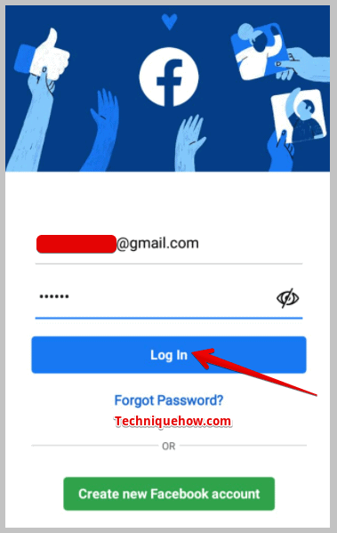 click on Log In