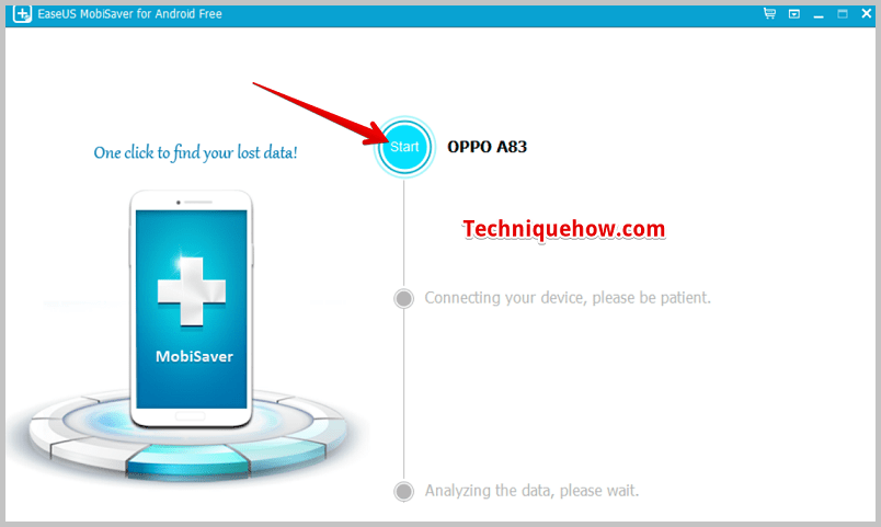 click on Start