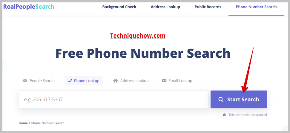 click on the Start Search button