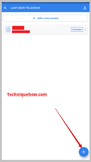 click on the + icon.