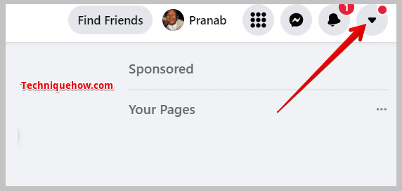 extreme right corner