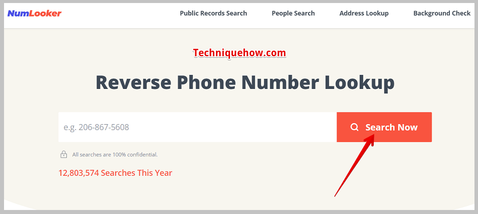 orange Search Now button