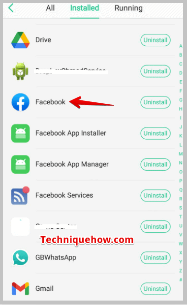 ‘Facebook’ app