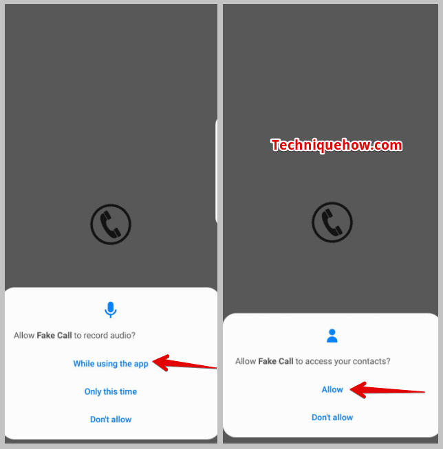 Allow all the permissions