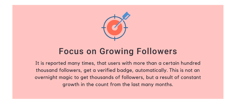 Focus on Growing Followers