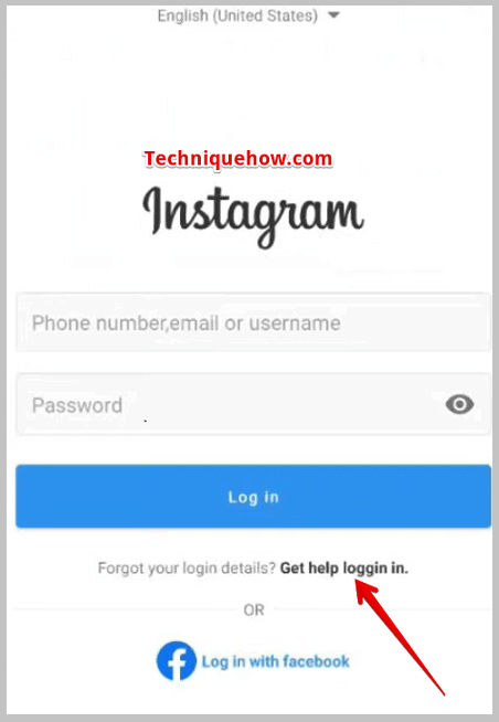 Get help logging in