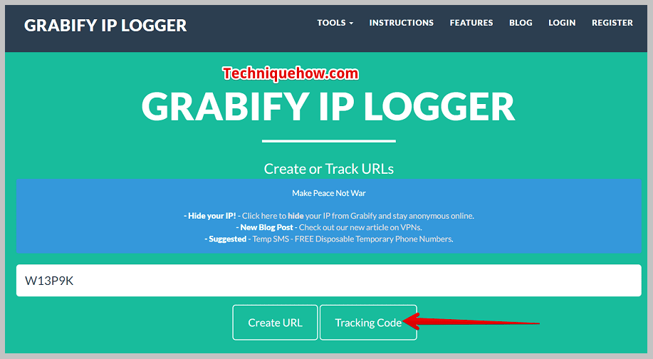 Grabify IP Logger tool