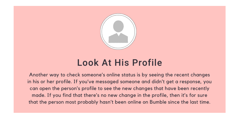 Look At His Profile