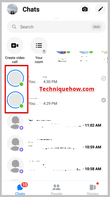 Messenger chat