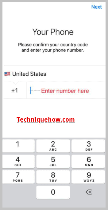 Using TextNow Number