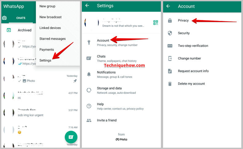 WhatsApp Setting