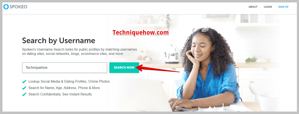 click SEARCH NOW
