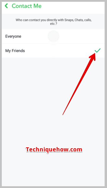 click on My Friends