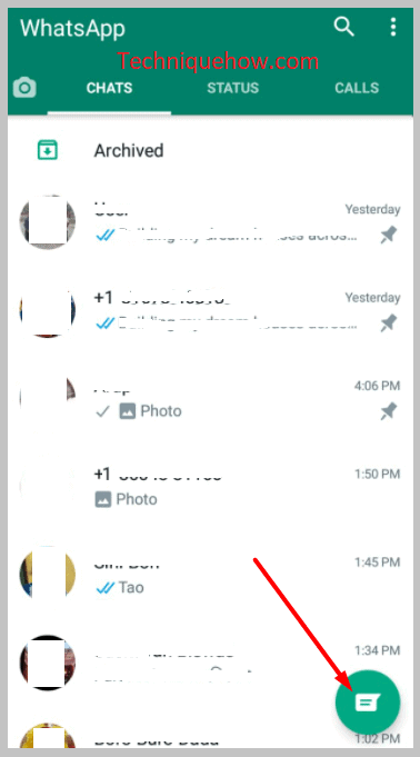 click on the Chat icon