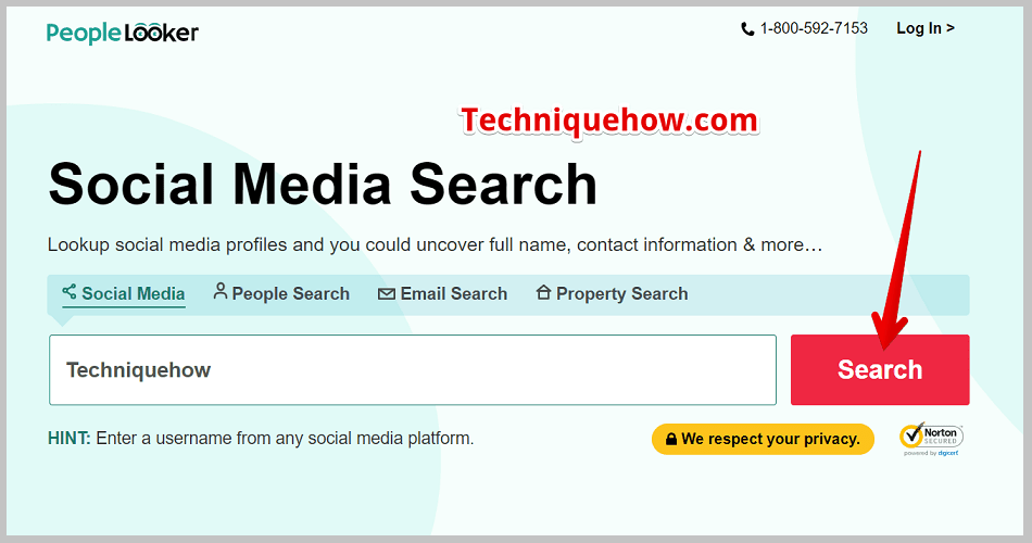 Click on search