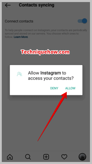 contacts Allow