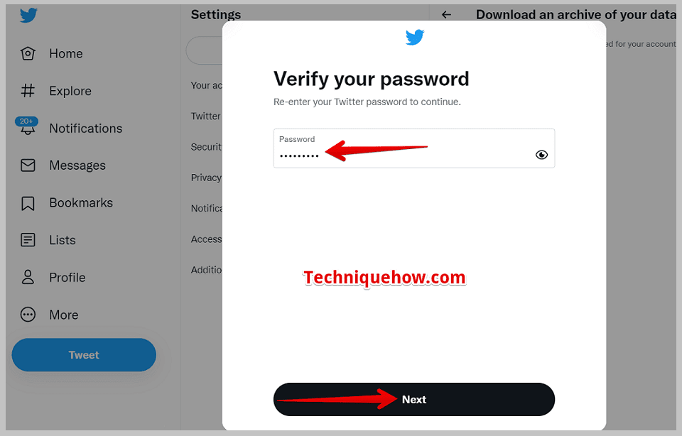 current password