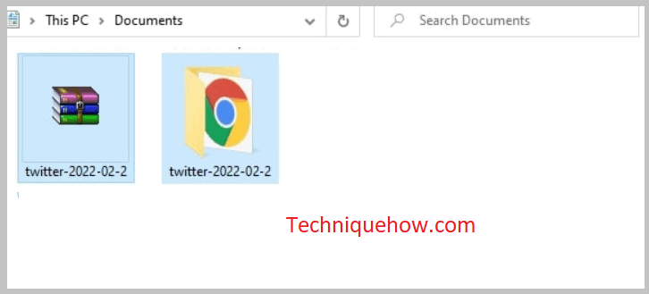 download the .zip file,