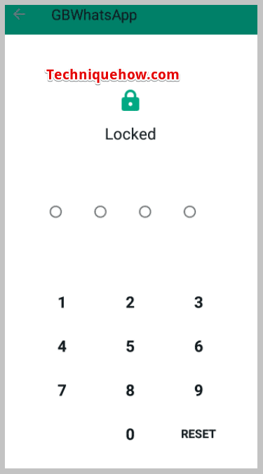 enter the passcode