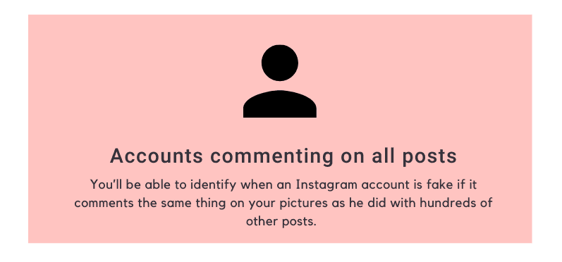 Accounts commenting on all posts