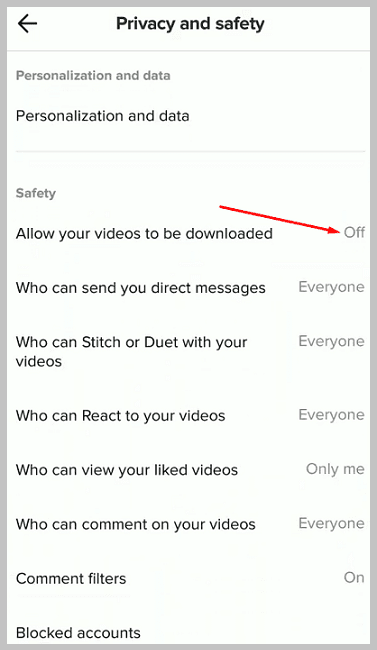 Allow your videos to be downloaded