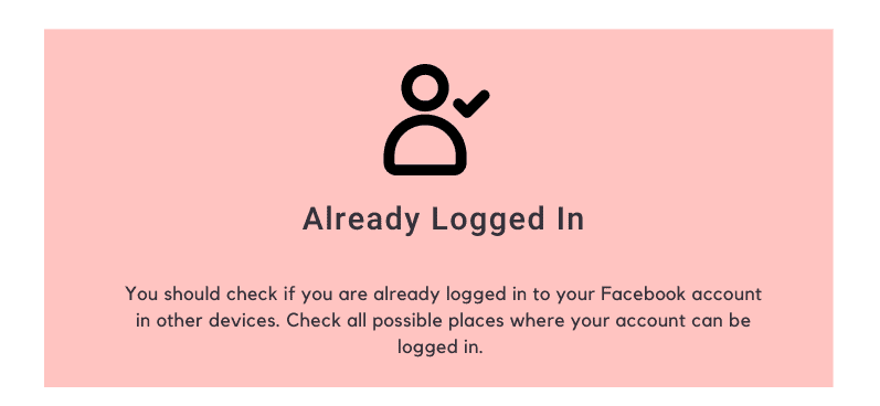 Already Logged In