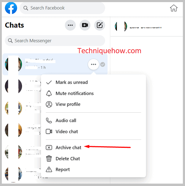 Archived chat