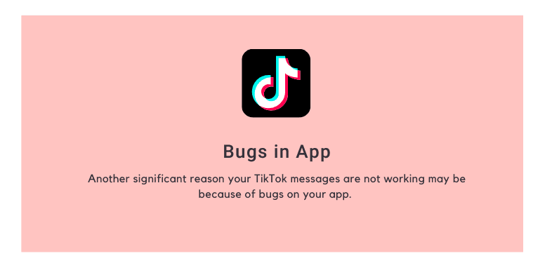Bugs in App