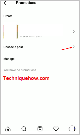 Choose a post