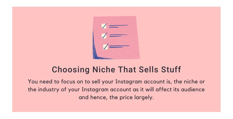 Choosing Niche That Sells Stuff