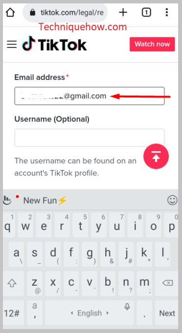 Contact information app
