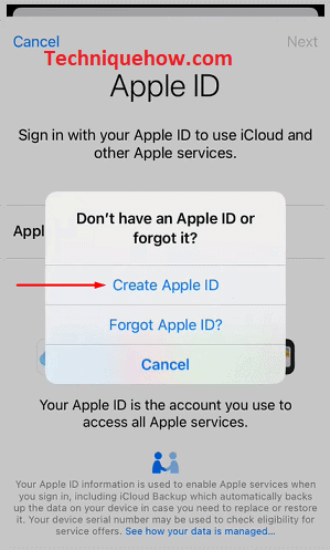 Create Apple ID