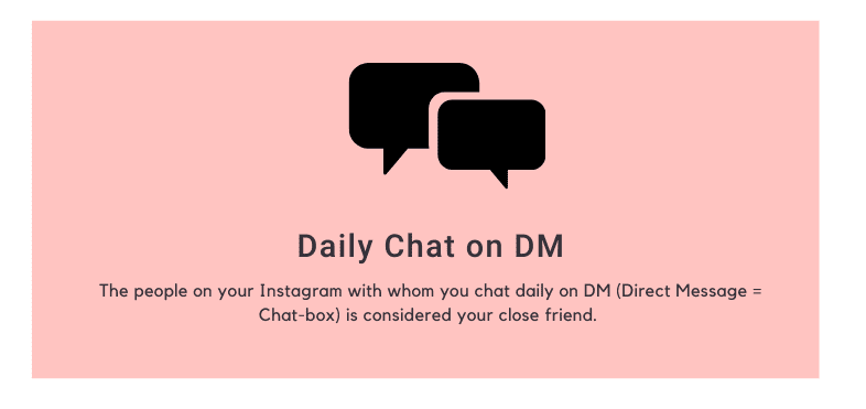 Daily Chat on DM