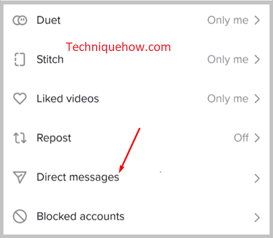 Direct messages